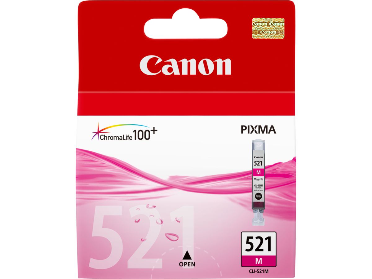 Canon Cartouche d'encre magenta CLI-521M
