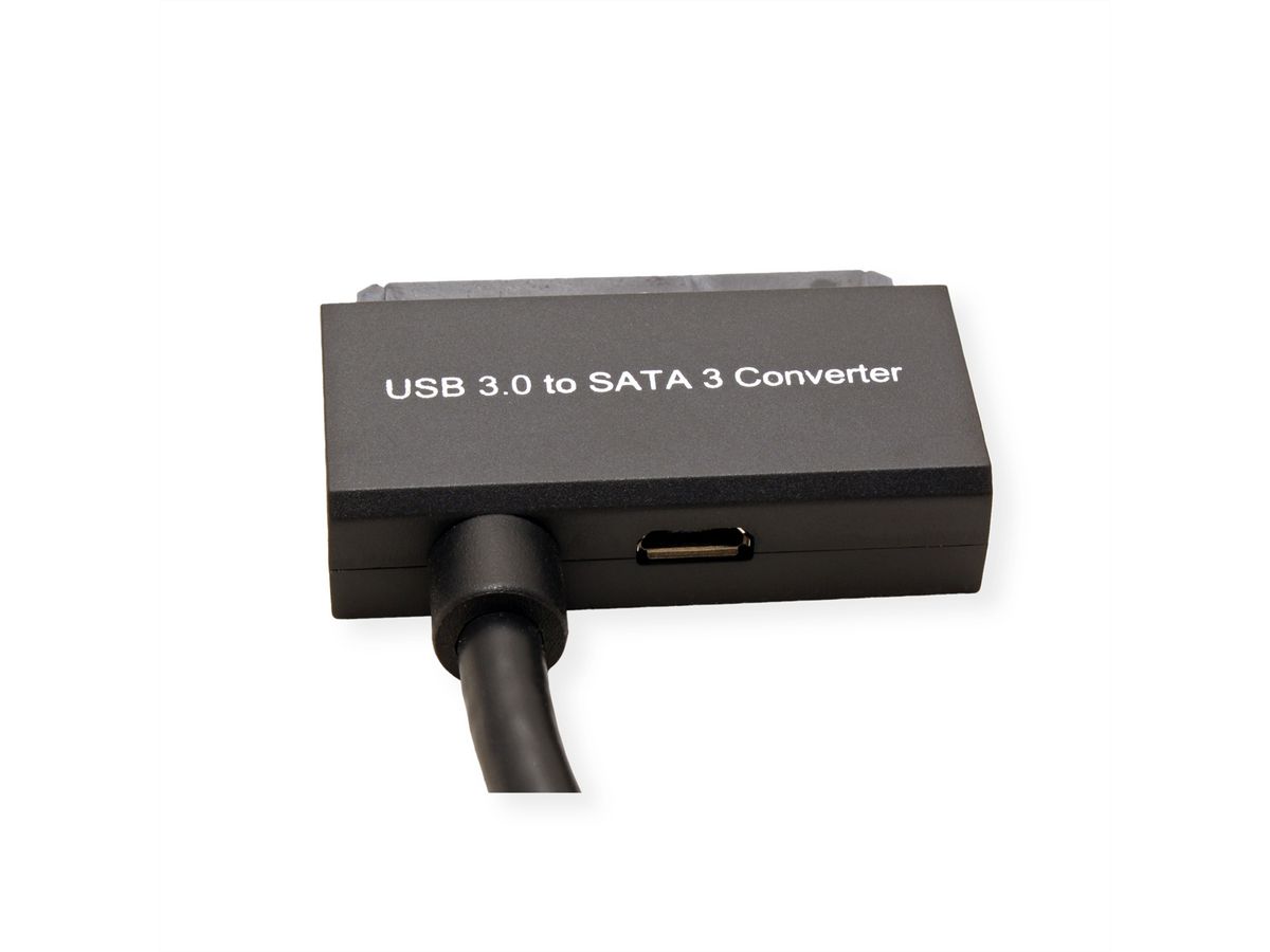 ROLINE Convertisseur USB 3.2 Gen 1 vers SATA 6.0 Gbit/s