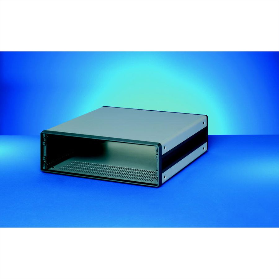 Coffret de bureau CompacPRO SCHROFF, non blindé, 4 U, 63 HP, 271 mm