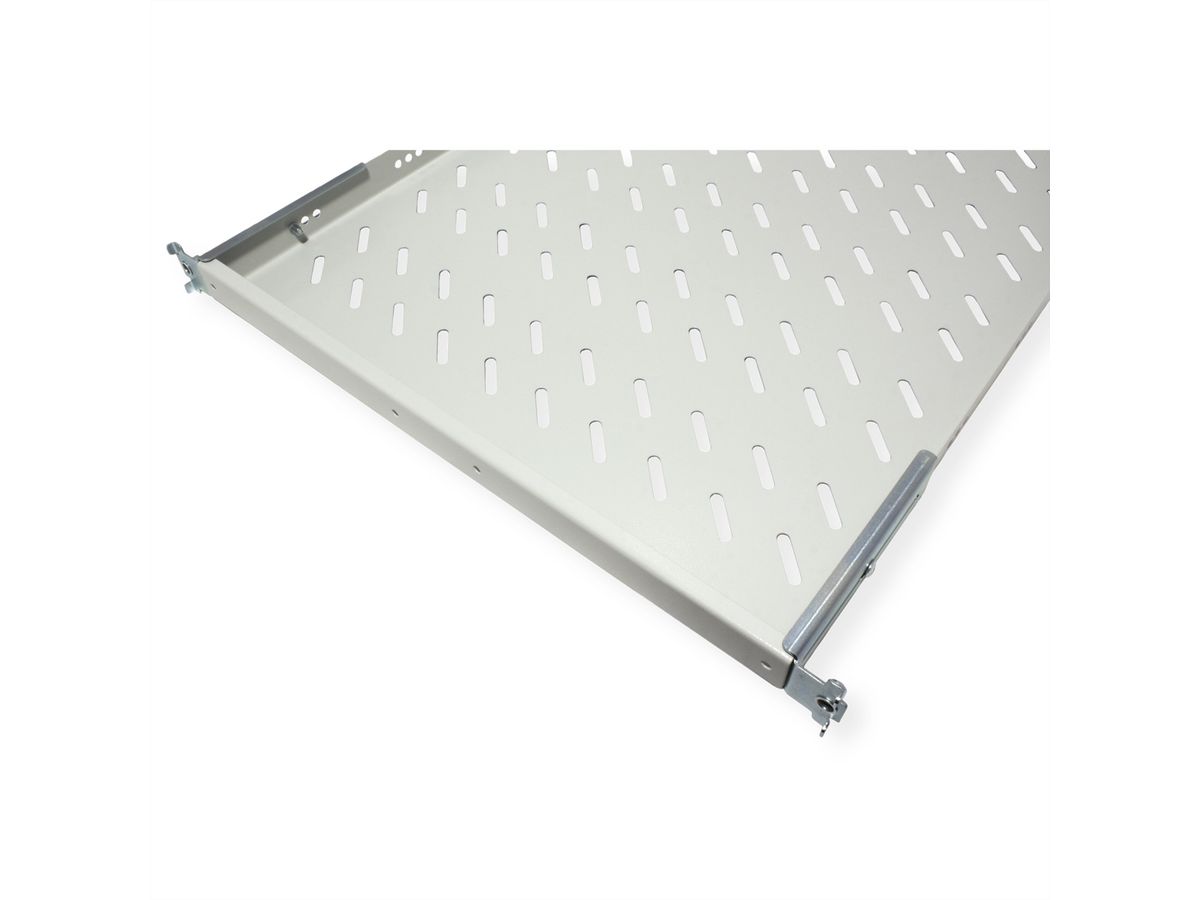 ROLINE 19" Etagère 1U, 770P 50 kg gris