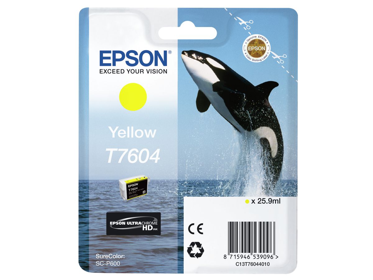 Epson T7604 Jaune