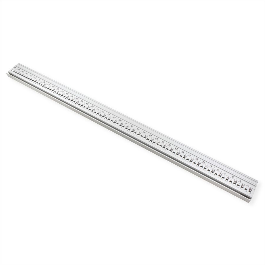 SCHROFF Devant de rail horizontal, Type H-KD, Lourd, Lèvre courte, 84 CV