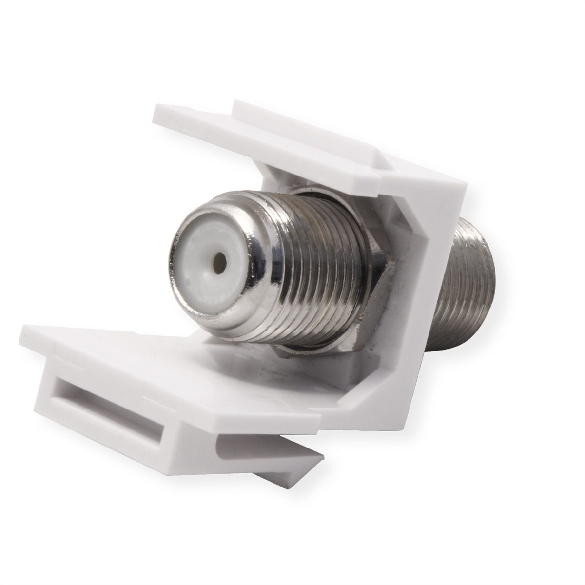 VALUE Coupleur Keystone type F, plastique