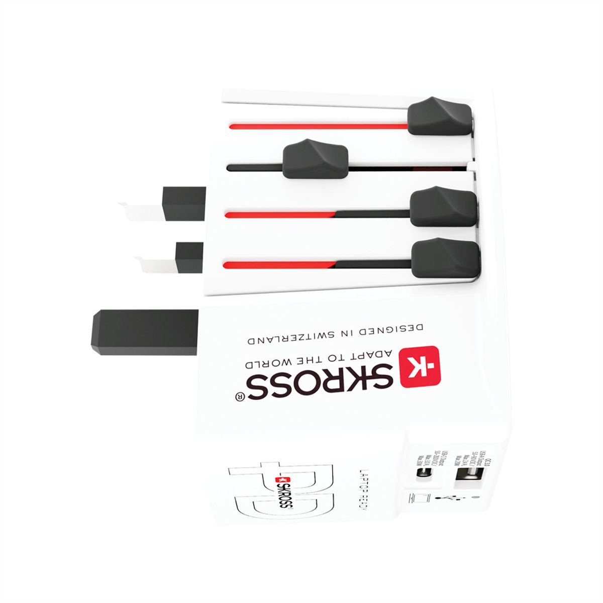 SKROSS MUV AC30PD White Adaptateur de voyage, monde