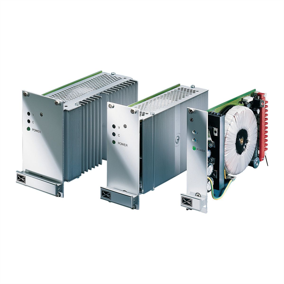 Alimentation, régulateur linéaire AC/DC 19" SCHROFF PSU, simple, PSK 112