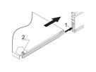 Plaque de montage MultipacPRO SCHROFF, profondeur 390 mm