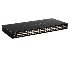 D-Link DGS-1520-52/E commutateur réseau Géré L3 10G Ethernet (100/1000/10000) 1U Noir