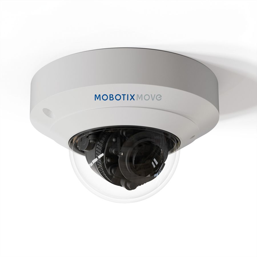 MOBOTIX MOVE Mini-Dome Indoor Caméra 5 MP, 108°, IR-LED à 15m