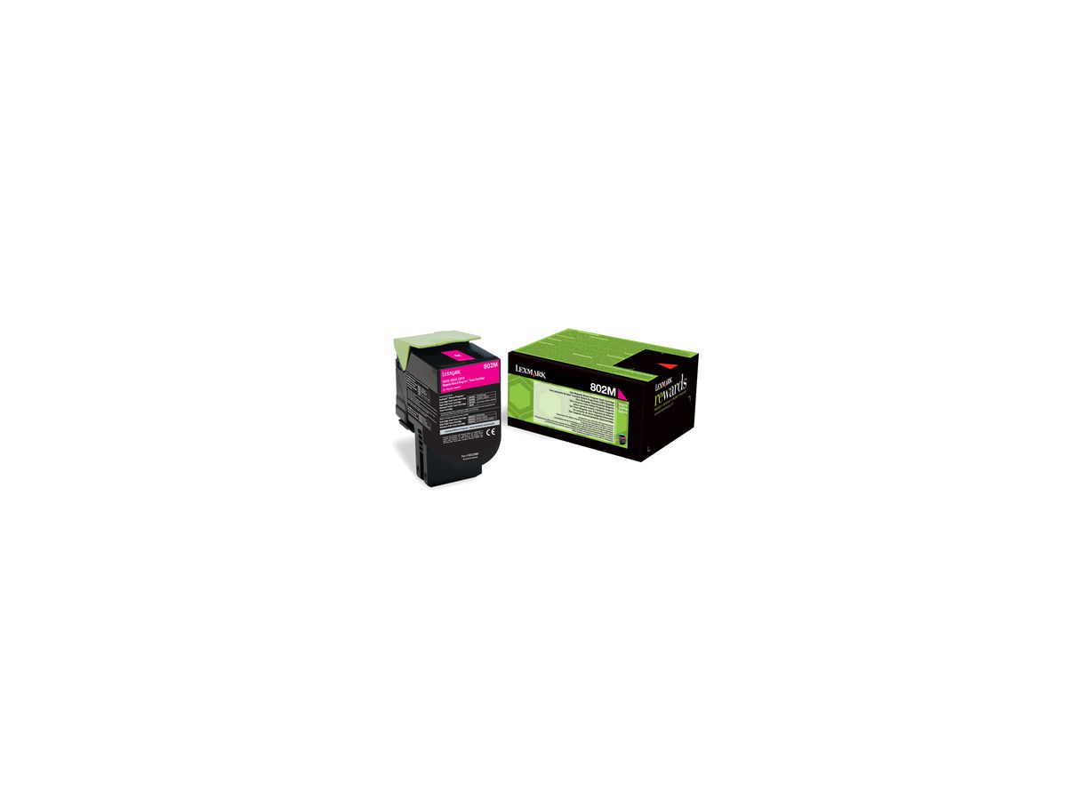 Lexmark 802M Original Magenta 1 pièce(s)