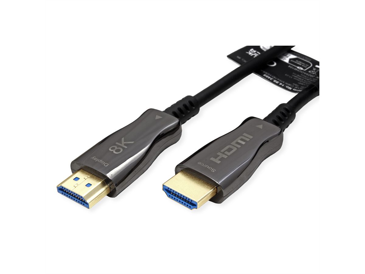 VALUE Câble Ultra HDMI actif optique 8K, 10 m