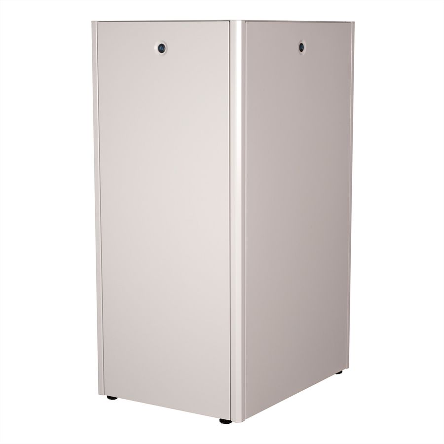 ROLINE 19" Baie réseau Basic 26U, 600x800 LxP Porte verre gris