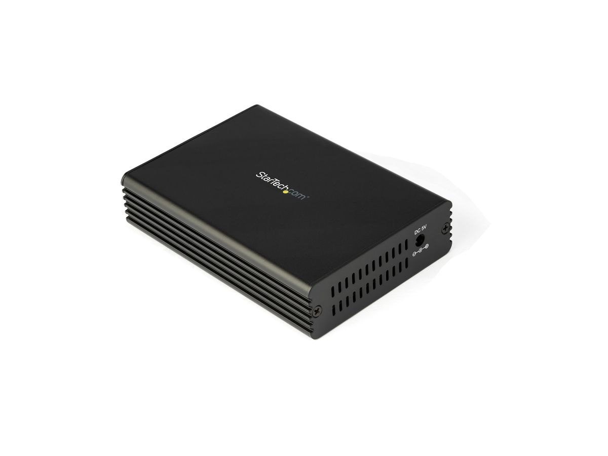 StarTech.com Convertisseur fibre optique vers RJ45 avec fente SFP+ ouverte