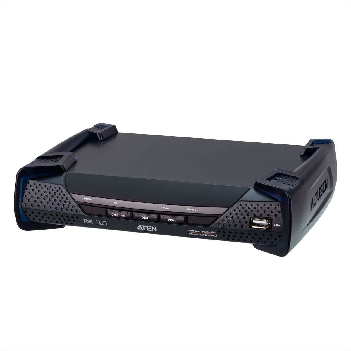 ATEN KE9952R Récepteur KVM un affichage DisplayPort 4K sur IP avec PoE