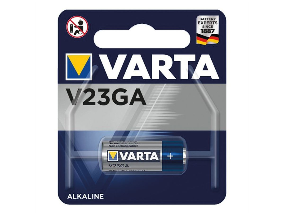 VARTA Alkaline Pile bouton V23GA, 12V, 50mAh