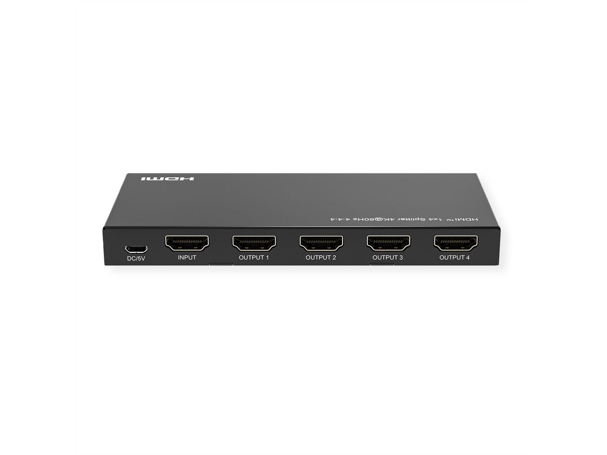 VALUE Distributeur HDMI, 4K, 4 ports