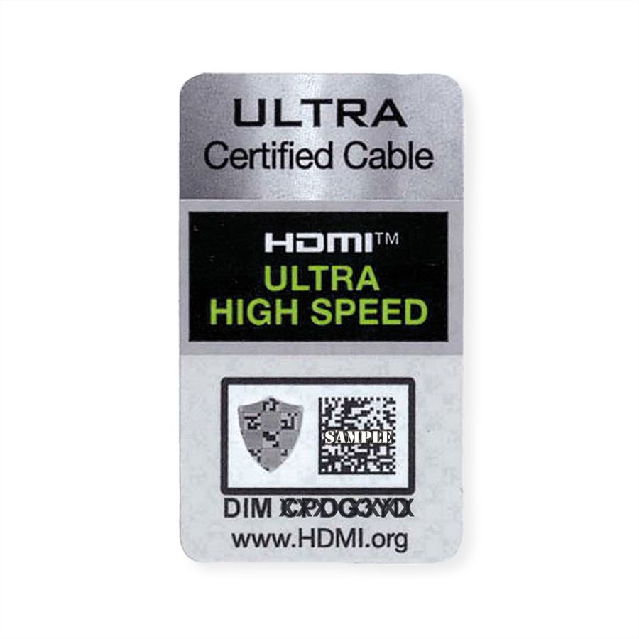 ROLINE ATC Câble HDMI avec Ethernet Ultra HD 8K, M/M, noir, 3 m