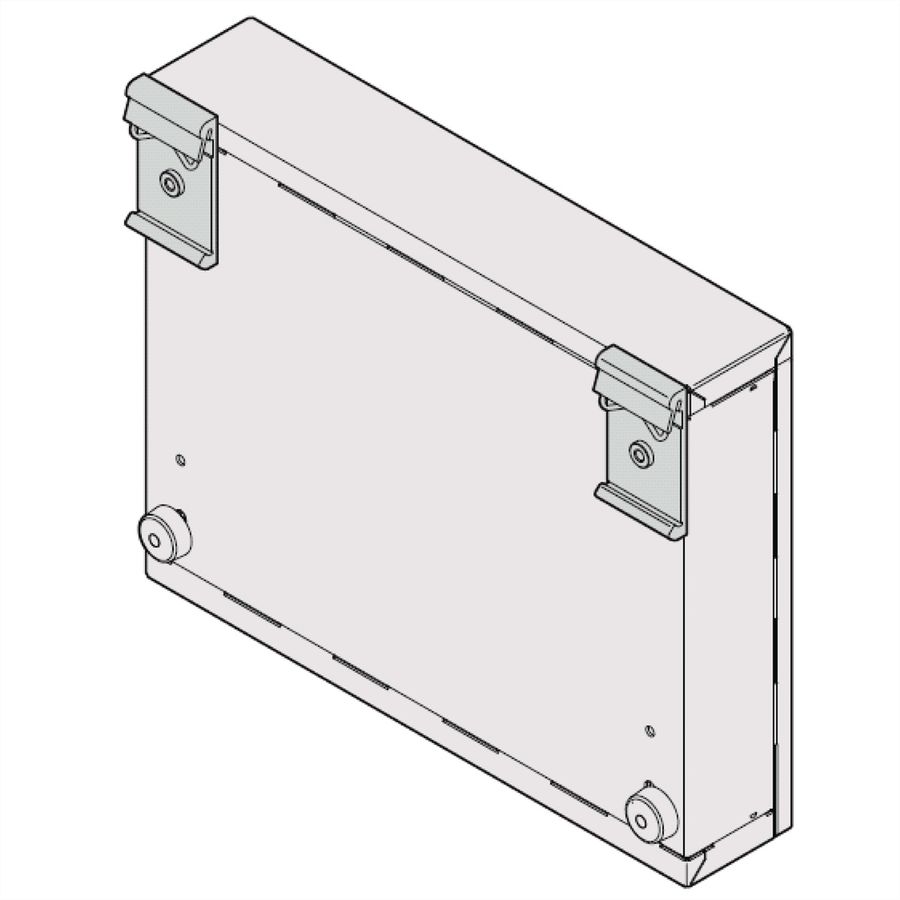 SCHROFF Interscale Adaptateur pour rail DIN, version courte