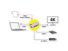 VALUE Station d'accueil USB type C, HDMI 4K60, 3x USB3.2 Gen1 (1x C + 2x A), 1x PD