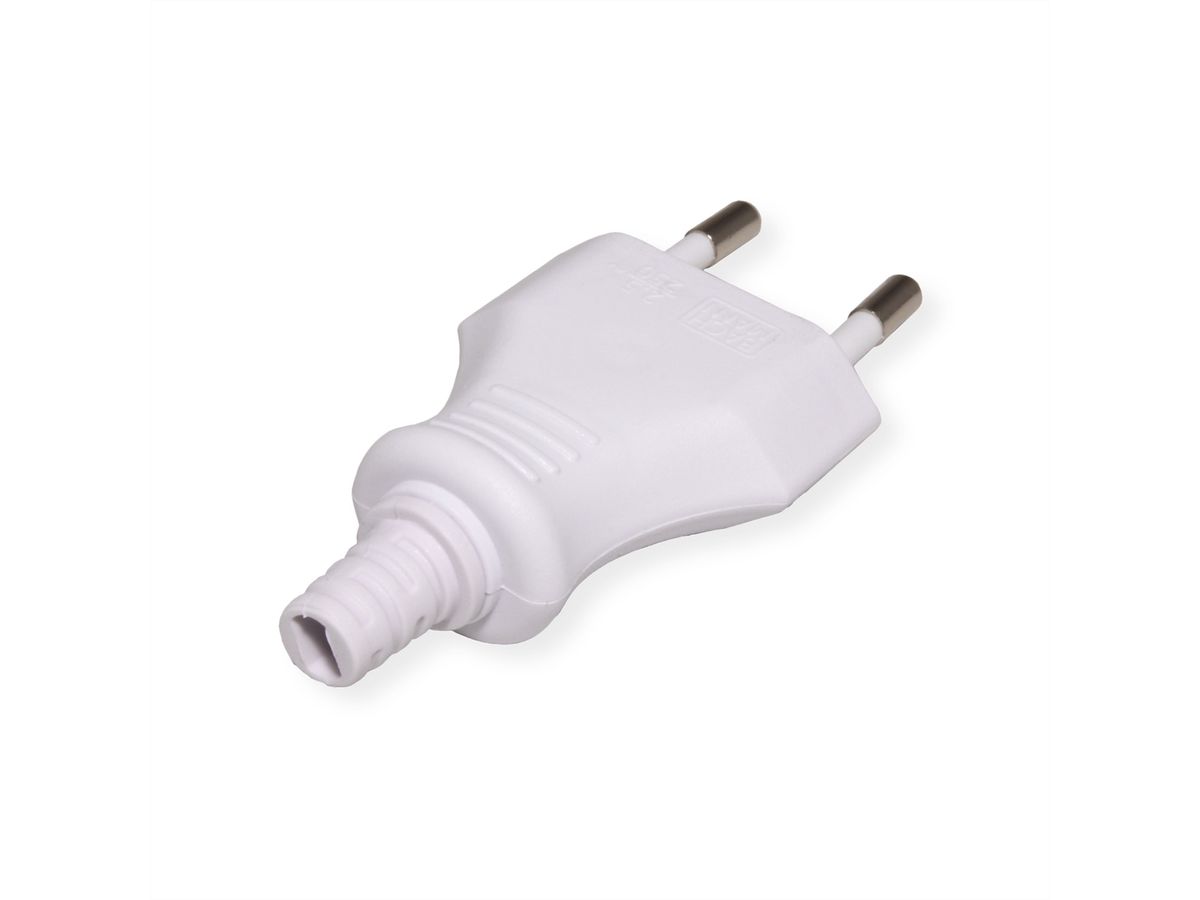 BACHMANN Connecteur plat Euro 2,5A/250VAC, blanc