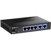 TRENDNET TEG-S762 Switch 10G à 6 ports, noir