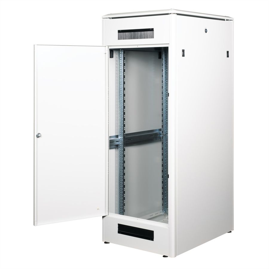 ROLINE 19" Baie réseau Pro 32U, 600x800 LxP Porte verre gris