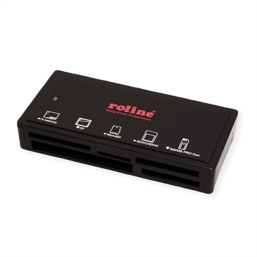ROLINE Multi Card Reader USB 3.2 Gen 1, noir