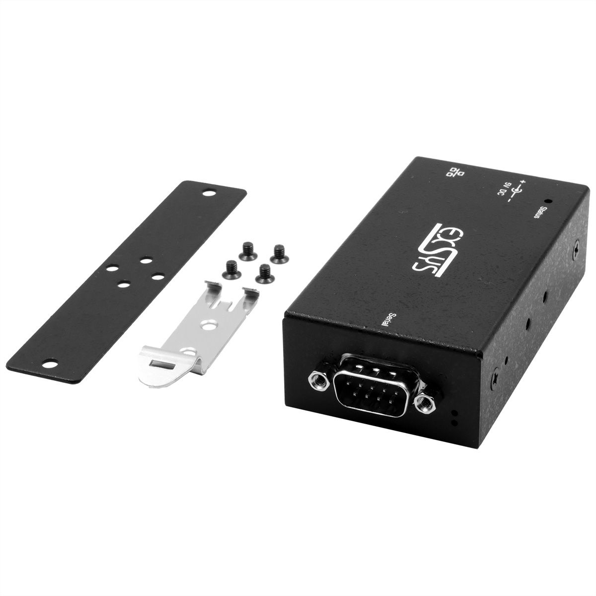 EXSYS EX-6111-2 Ethernet vers 1x RS-232, avec adaptateur secteur