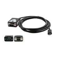 EXSYS EX-2346IS USB Convertisseur de port USB 2.0 vers 1x série RS-422/485, 15KV ESD, 4.0KV, câble, FDTI, noir, 1,8 m