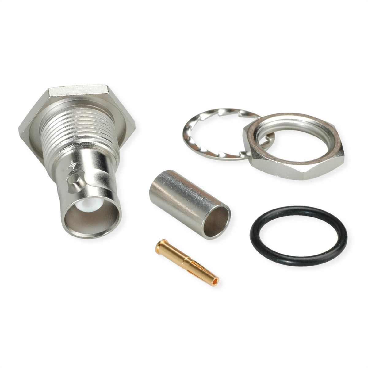 TELEGÄRTNER Prise BNC encastrable pour câble 50 ohms pour RG-58C/U