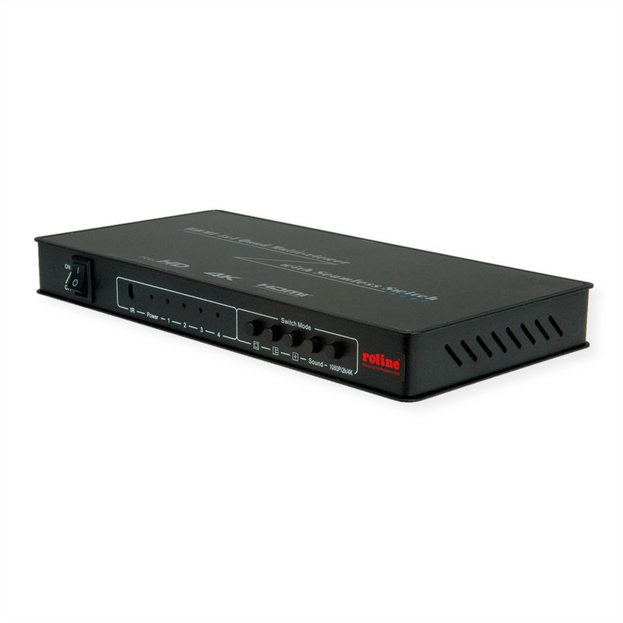 ROLINE Switch HDMI 4x1 QUAD multi vues en continu