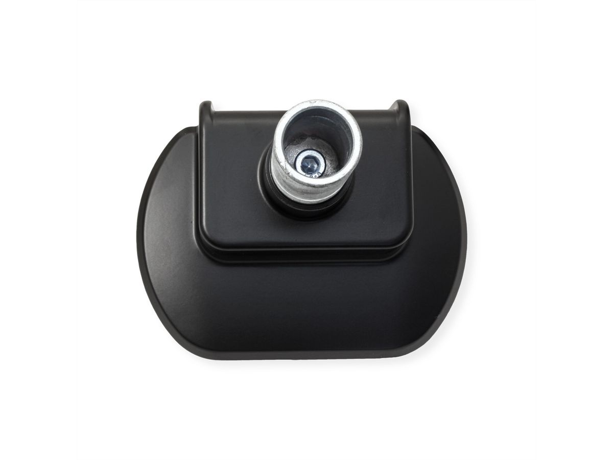 ROLINE Support LCD lourd, montage sur bureau, 4 articulations, jusqu'à 22/27 kg, noir