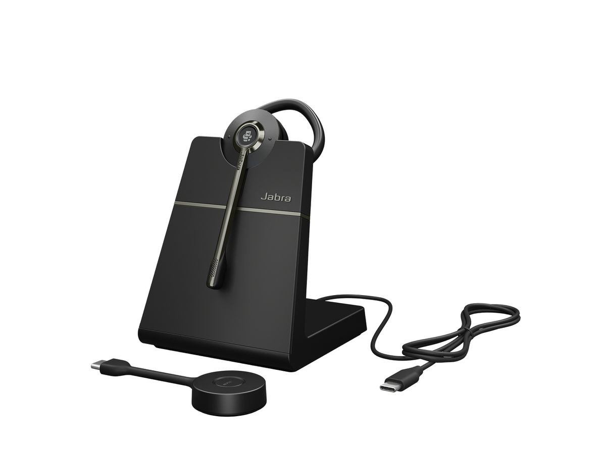 Jabra Engage 55 SE Casque Sans fil Crochets auriculaires Car/Home office Noir