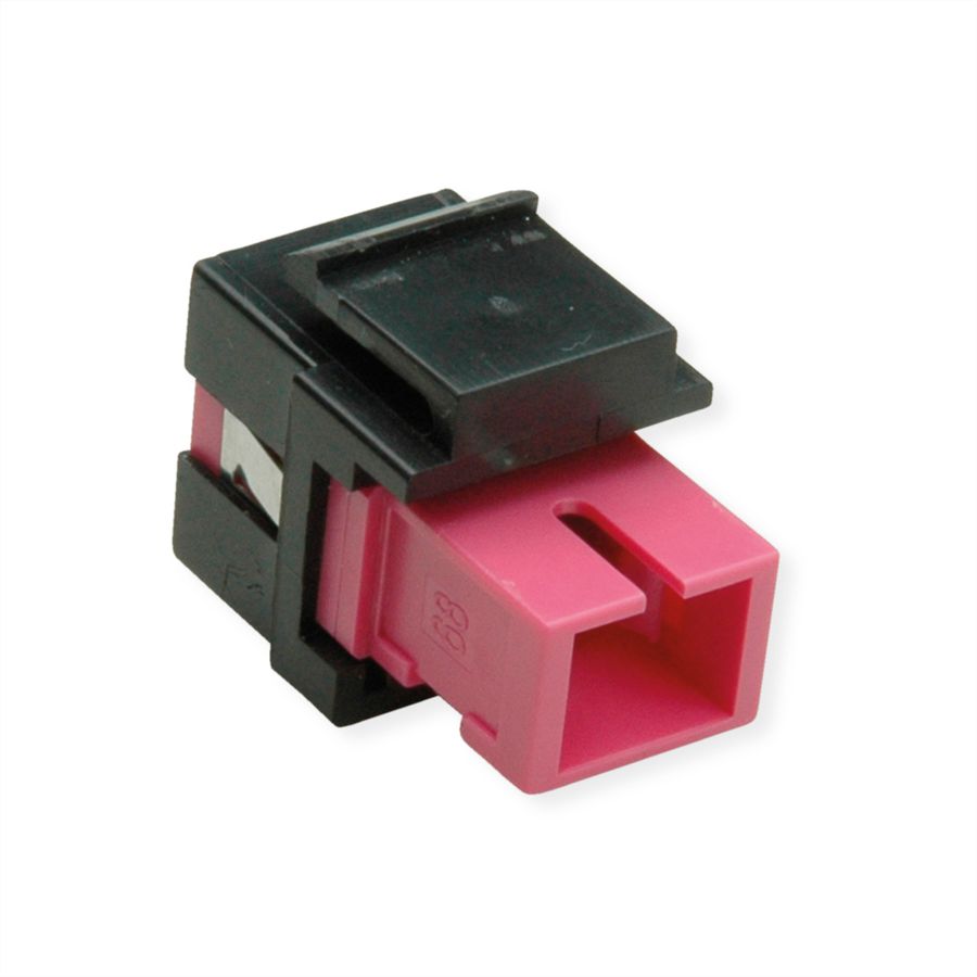 ROLINE Raccord optique SC/SC simplex mutlimode, Keystone, OM4