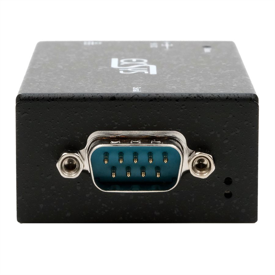 EXSYS EX-6111-2PoE Ethernet PoE vers 1 x port RS-232, Adaptateur secteur 5V/4A