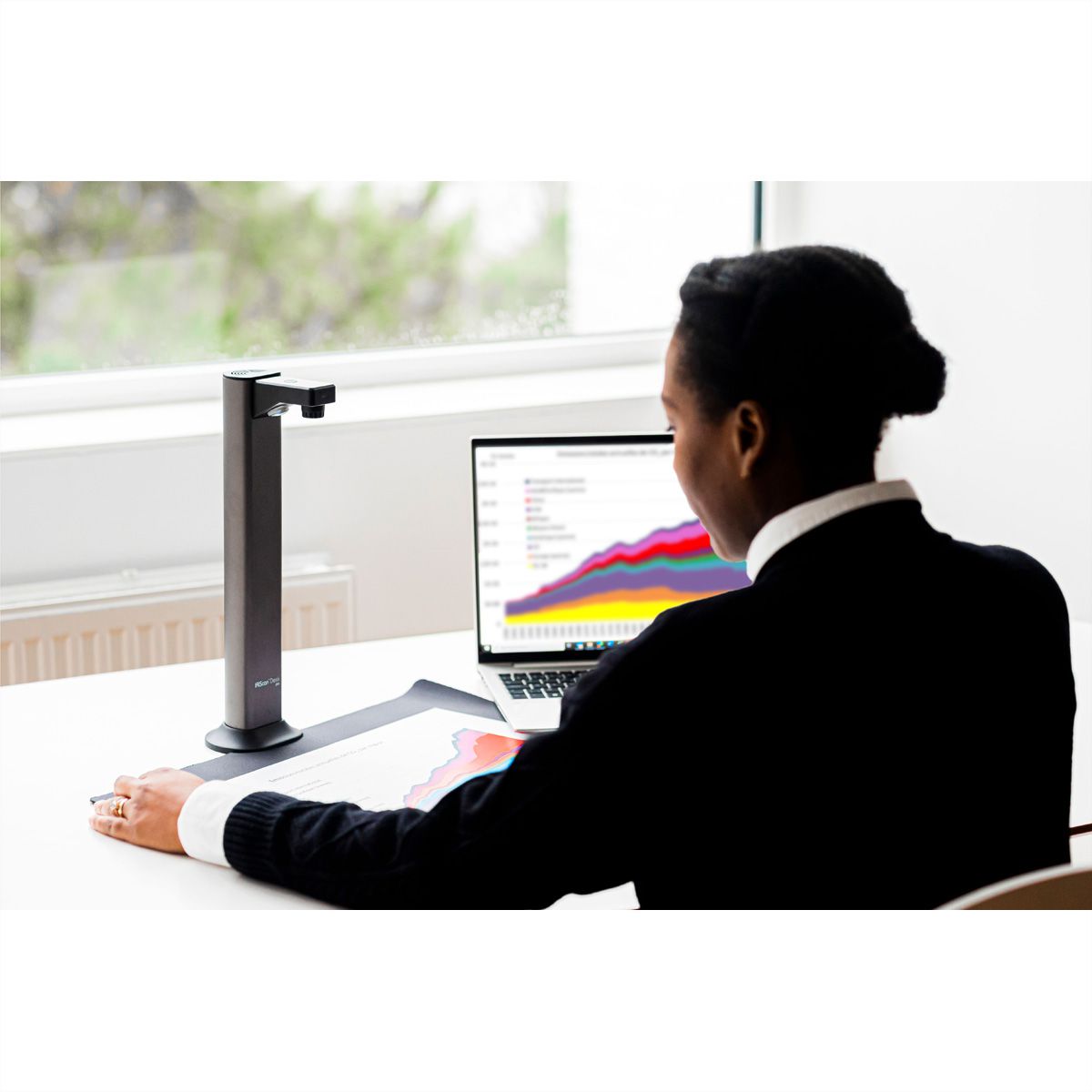 IRIScan Desk 7 Pro A3 scanner de documents, caméra scanner portable