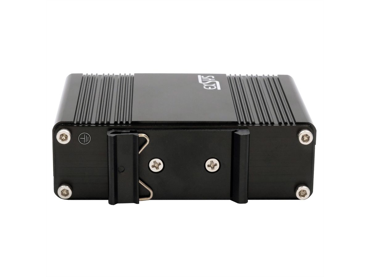 EXSYS EX-62020PoE-SFP Switch Ethernet industriel 4 ports PoE, 1 port 100/1000Fx SFP