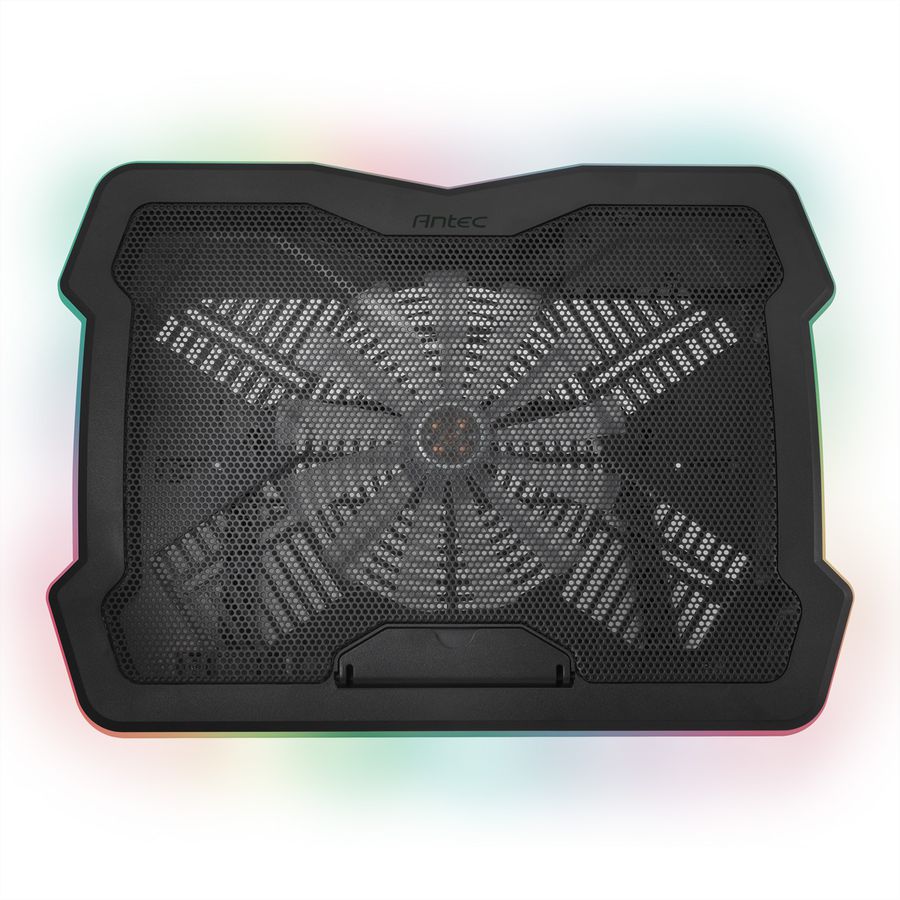 ANTEC LCHF200 Hyperflow RGB Support de refroidissement pour ordinateur portable, 10-17 pouces