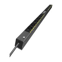 EATON EVBAF116A PDU G4 BA 0U 309 16A 1P , 12xC13,12xC39, noir