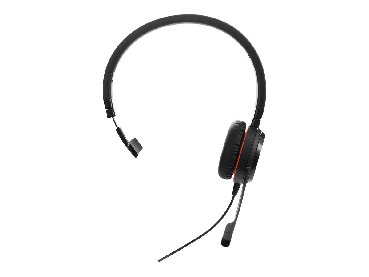Jabra Evolve 20 Casque Avec fil Arceau Bureau/Centre d'appels USB Type-C Noir