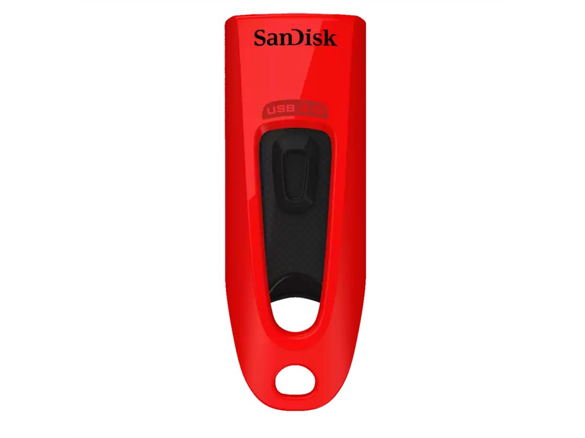 SanDisk Clef USB 3.0 Ultra - 32 Go, rouge
