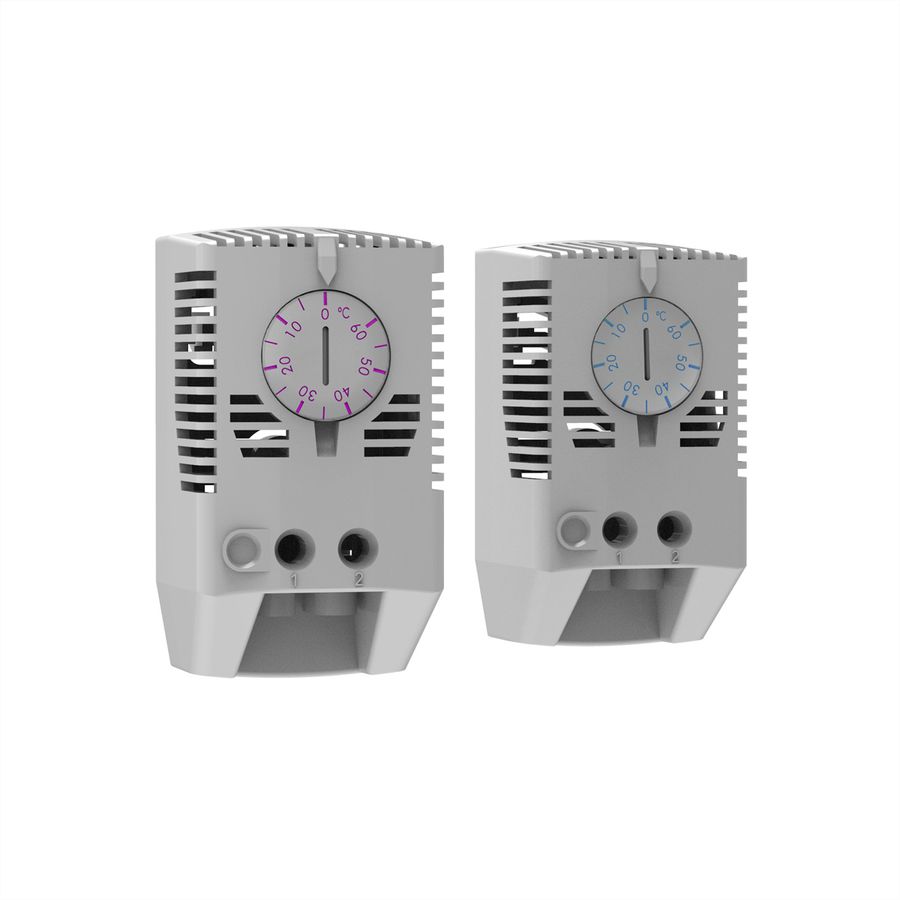 SCHROFF Thermostat avec prise C13-C14