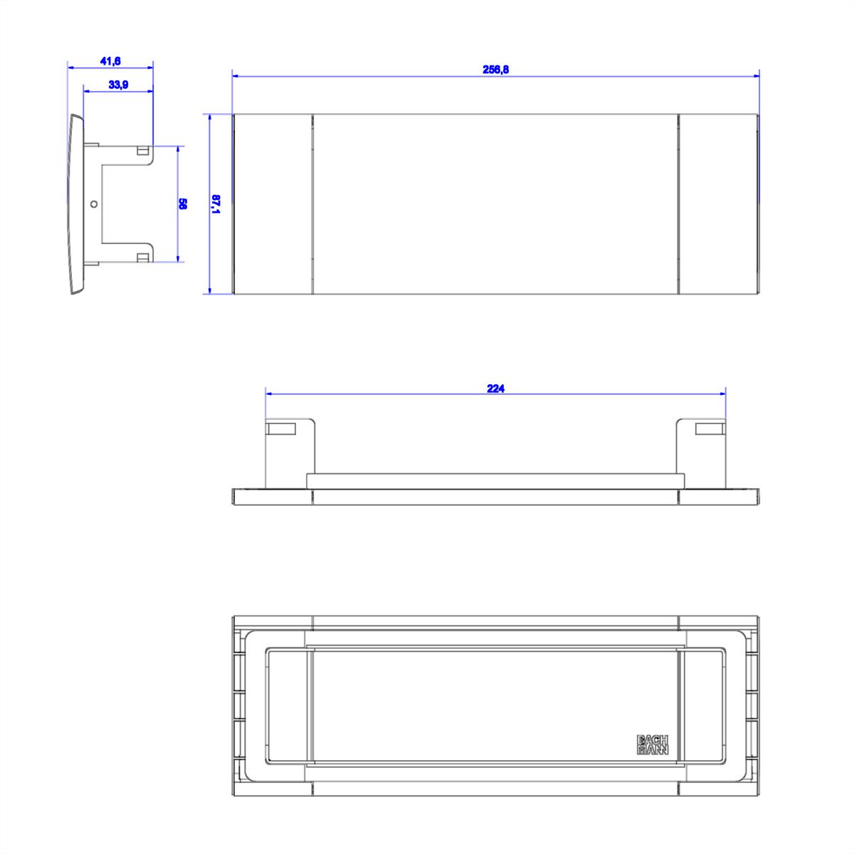 BACHMANN Power Frame Cover triple