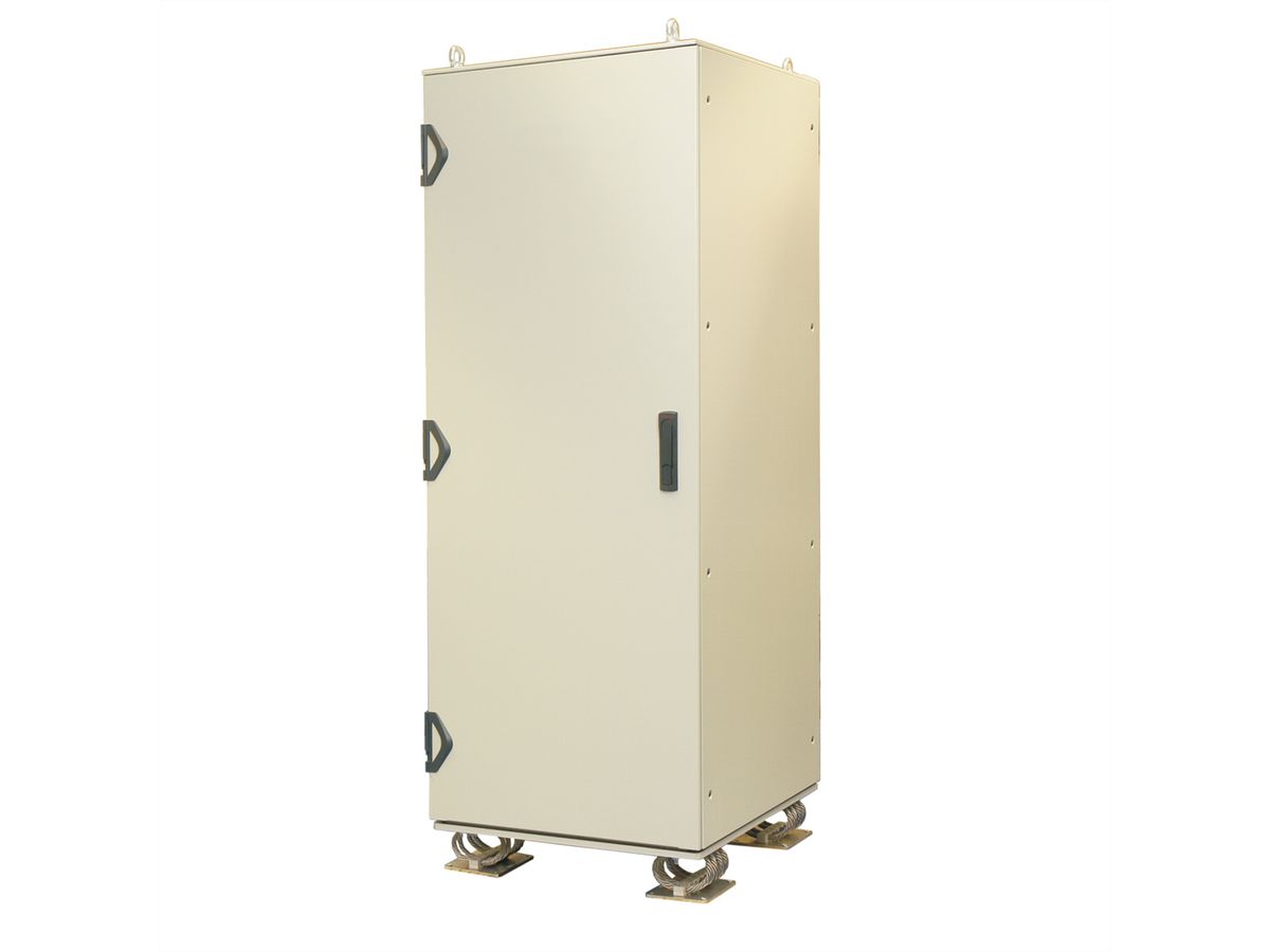SCHROFF Varistar MIL Cabinet, EMC blindé, MIL 901D, With Cable Shock Absorbers