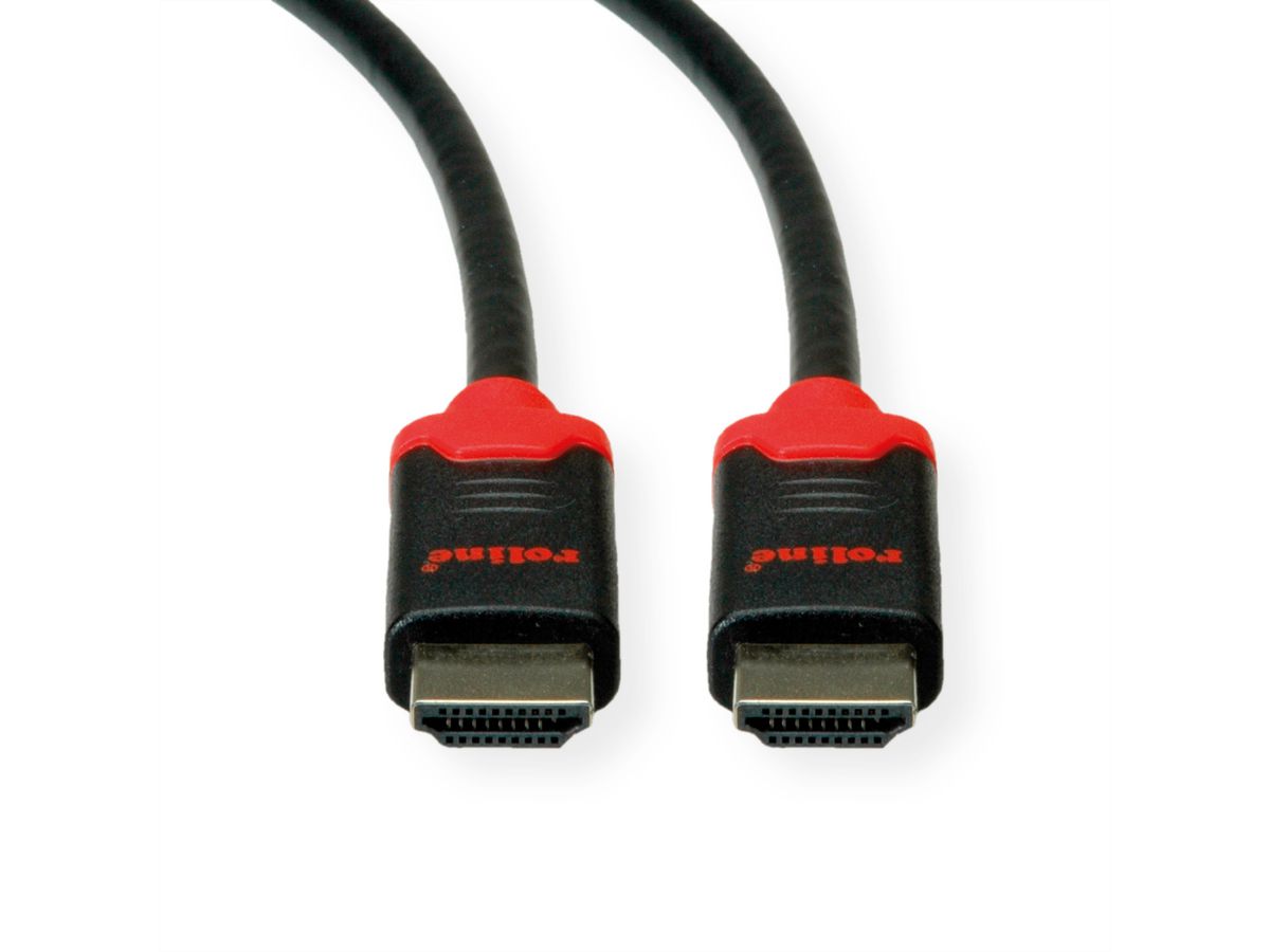 ROLINE Câble HDMI 10K Ultra High Speed, M/M, noir, 3 m