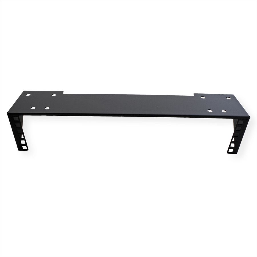 Support 19" mural / sous le bureau, 2 UH, noir