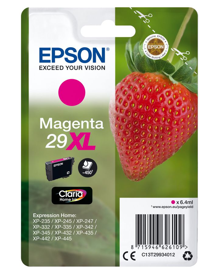 Epson Cartouche "Fraise" - Encre Claria Home M (XL)