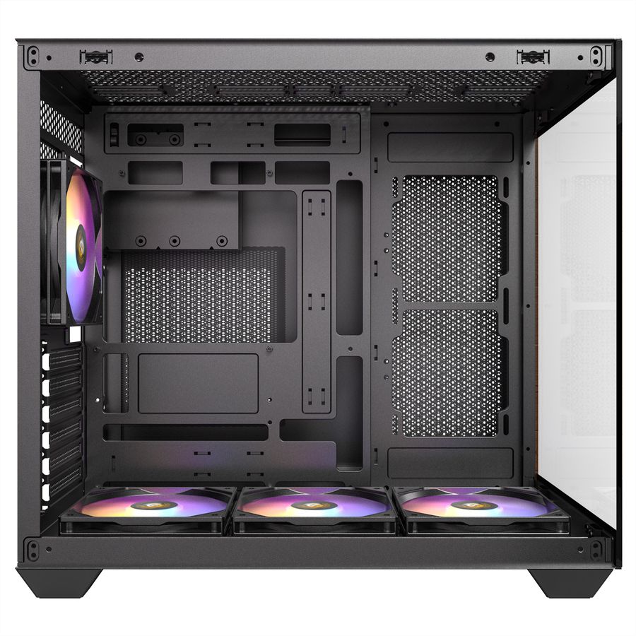 ANTEC CX800 ARGB_B Wood Boîtier PC Midi Tower Black ATX