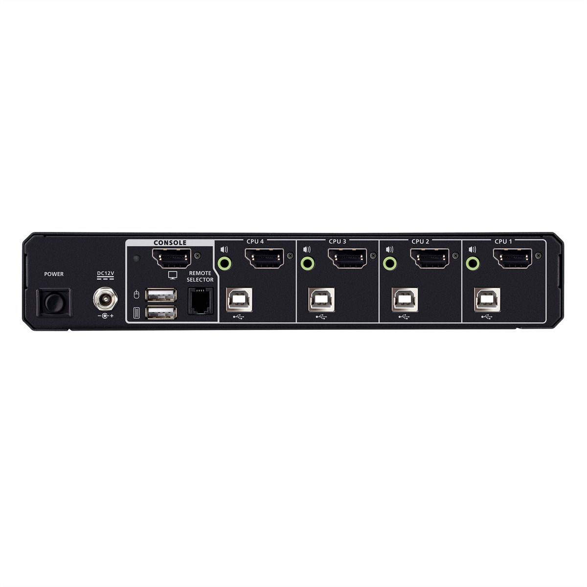 ATEN CS1184DPH4 Commutateur KVM sécurisé universel, 4 ports USB 5K DisplayPort/HDMI