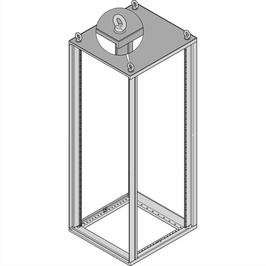 SCHROFF Novastar Oeillets de levage pour couvercle affleurant