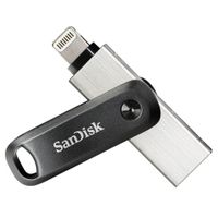 SanDisk SDIX60N-128G-GN6NE lecteur USB flash 128 Go 3.2 Gen 1 (3.1 Gen 1) Gris, Argent